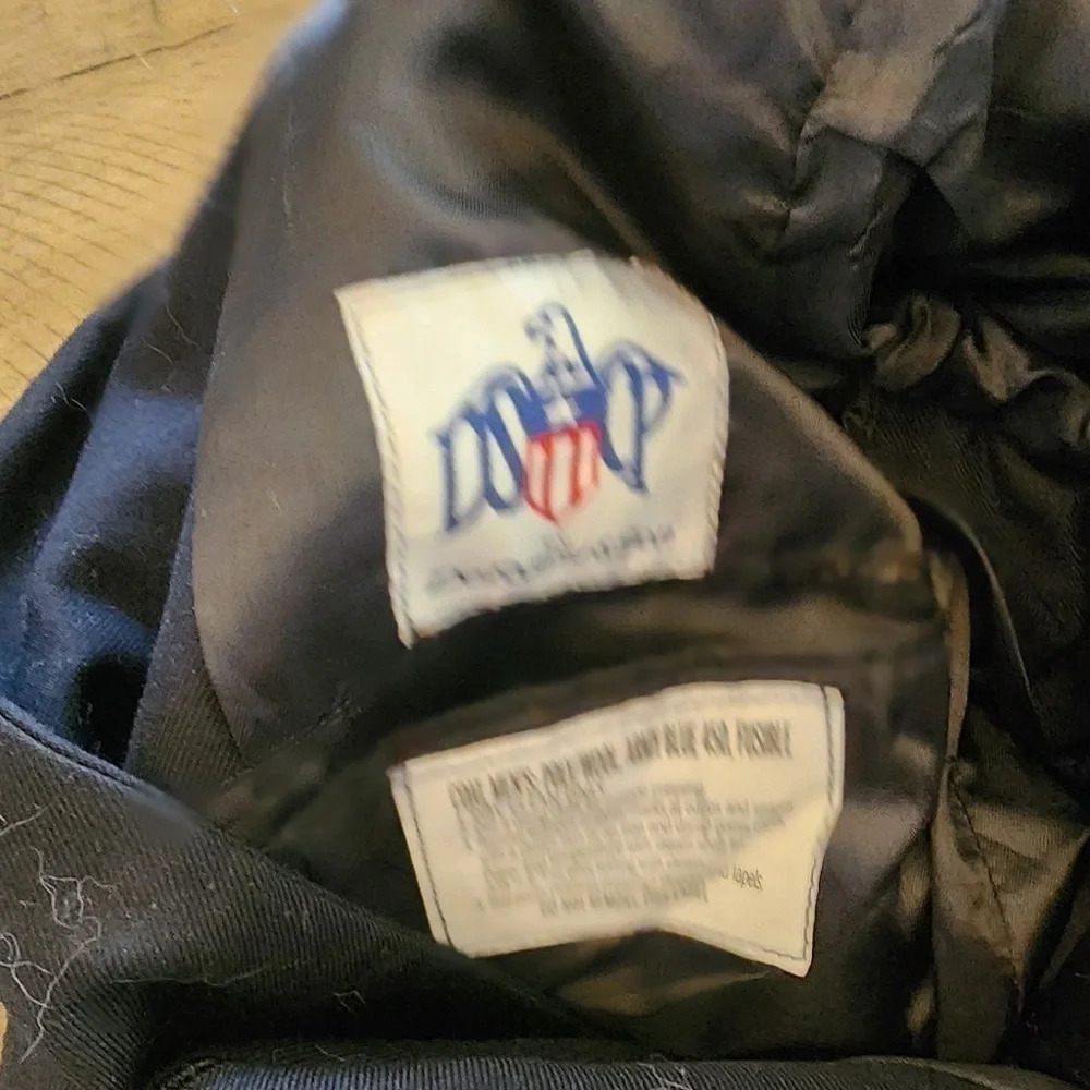 Army Service Uniform ASU Dress Blue Enlisted Coat Jacket 35rc - Picture 6 of 6